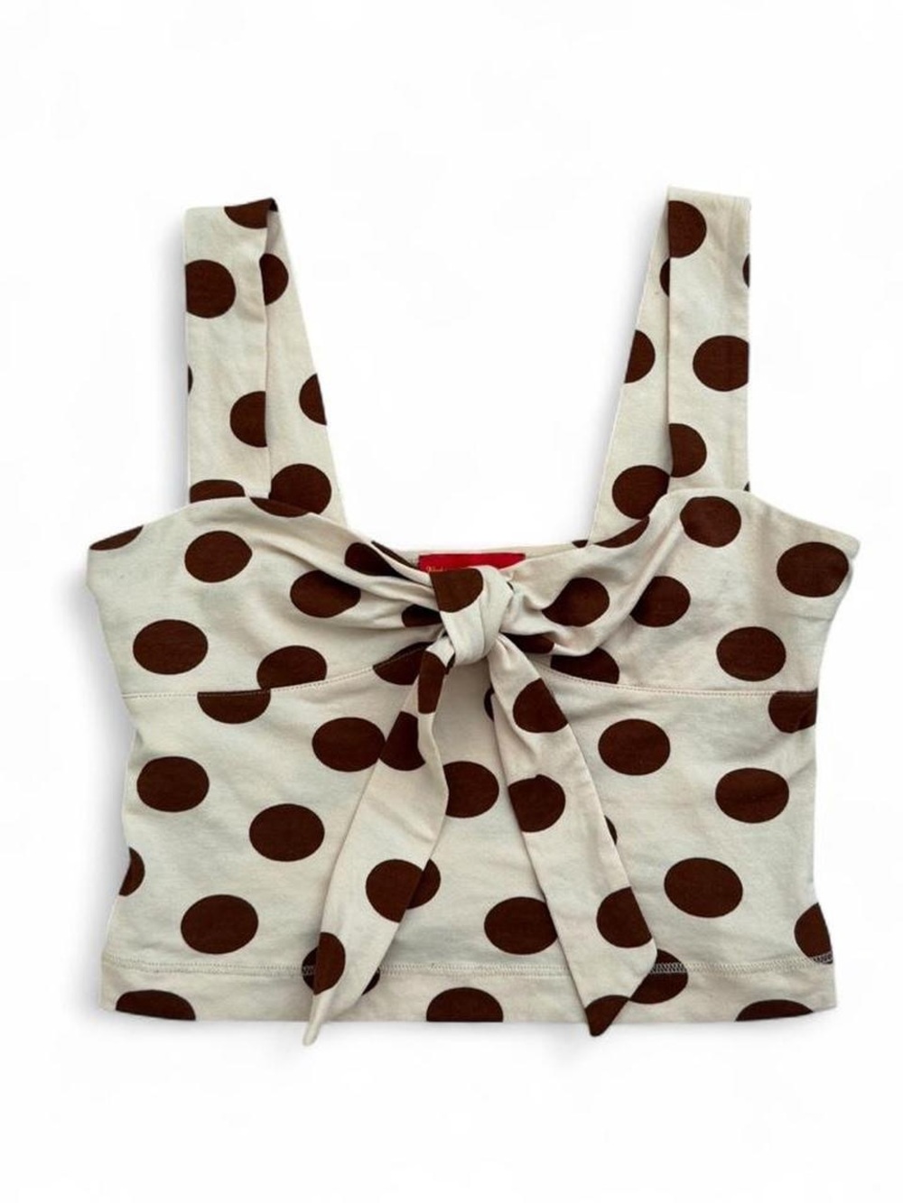 Vivienne Westwood polka dot crop top